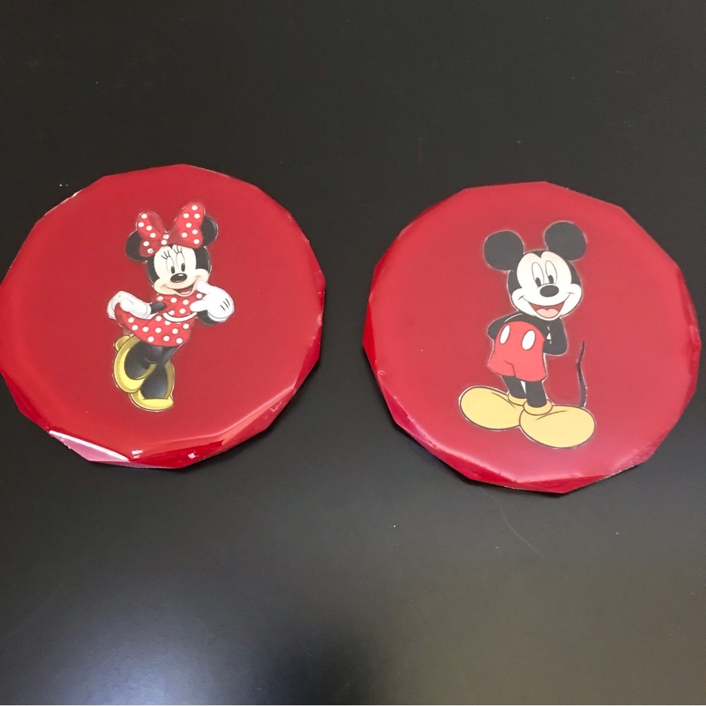 Mickey and Minnie Coasters NWOT